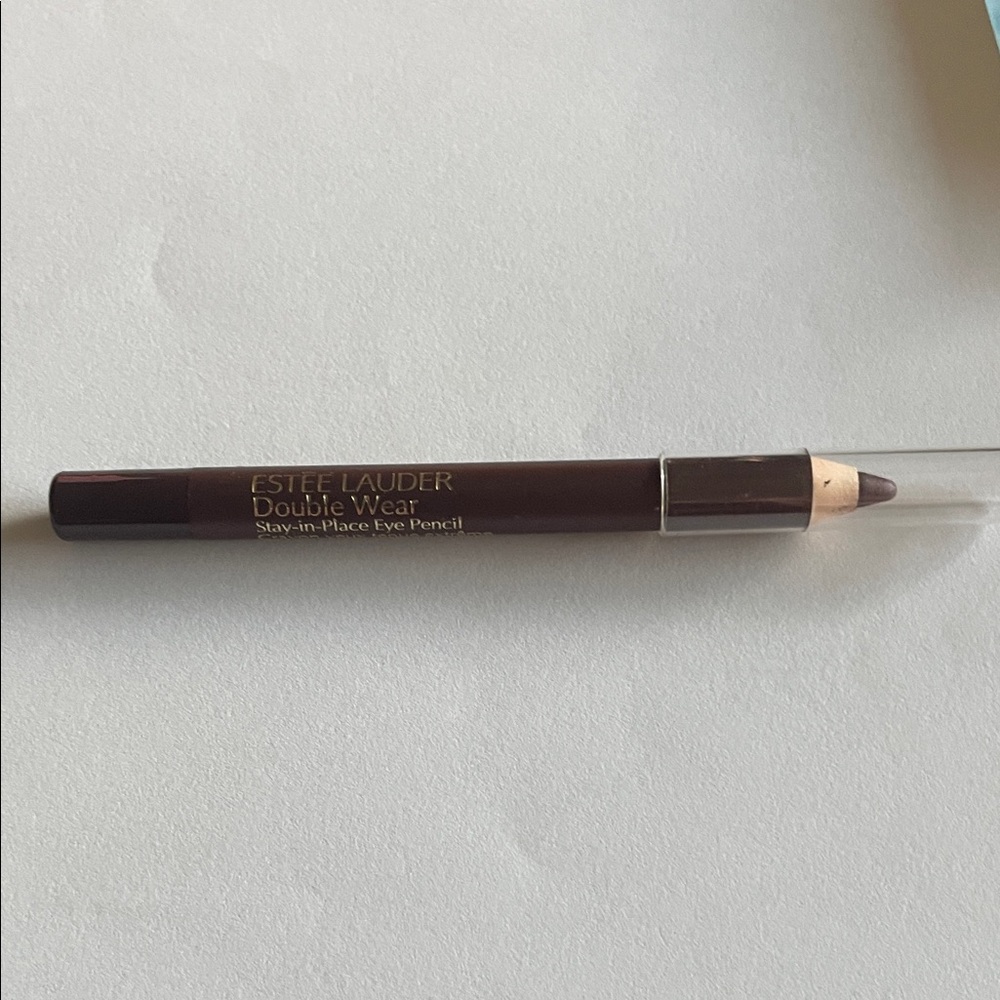 Estee Lauder Double Wear Stay in Place Eye Pencil 12 Burgundy Suede Travel Size